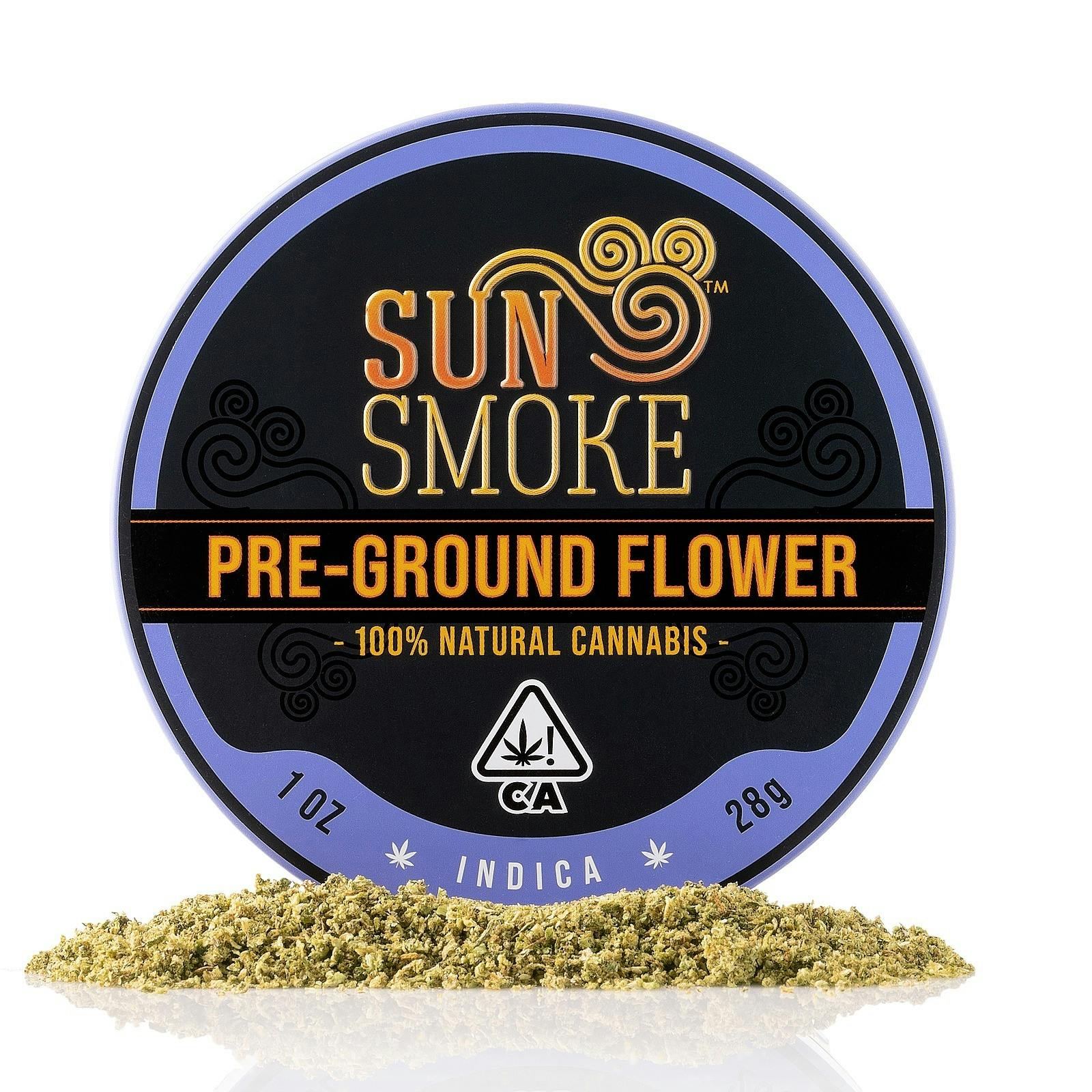 SunSmoke: Indica Pre Ground Flower 14g